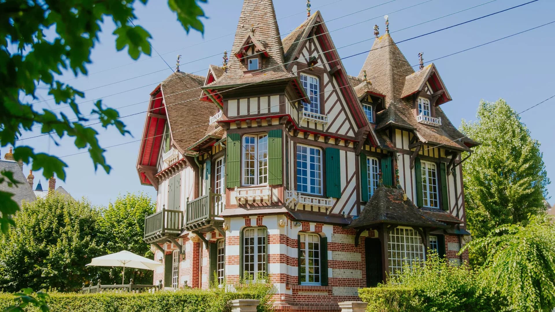 Les villas Belle Époque d'Houlgate